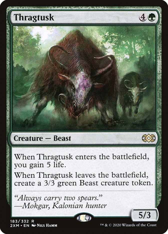 Thragtusk [Double Masters] - Card Brawlers