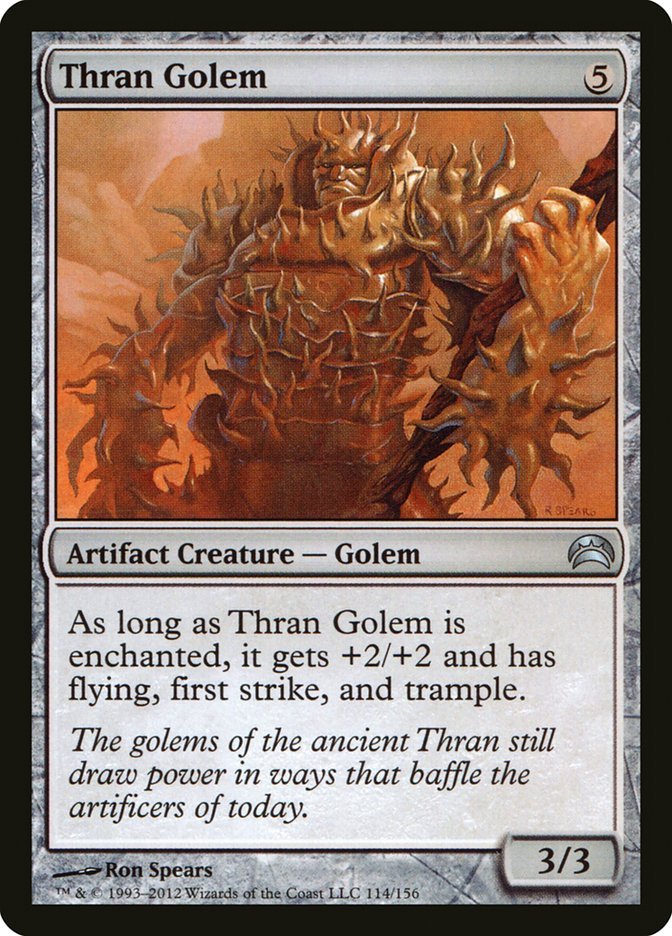 Thran Golem [Planechase 2012] - Card Brawlers