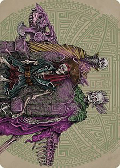 Throne of the Grim Captain Art Card [The Lost Caverns of Ixalan Art Series] - Card Brawlers