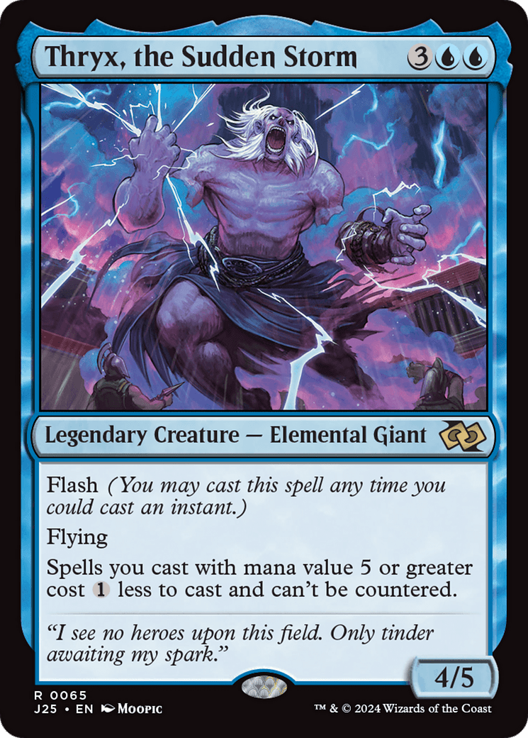 Thryx, the Sudden Storm (Anime) [Foundations Jumpstart] - Card Brawlers