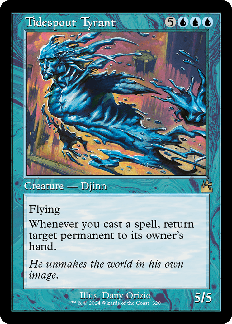 Tidespout Tyrant (Retro Frame) [Ravnica Remastered] - Card Brawlers