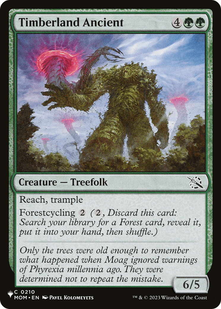 Timberland Ancient [The List] - Card Brawlers
