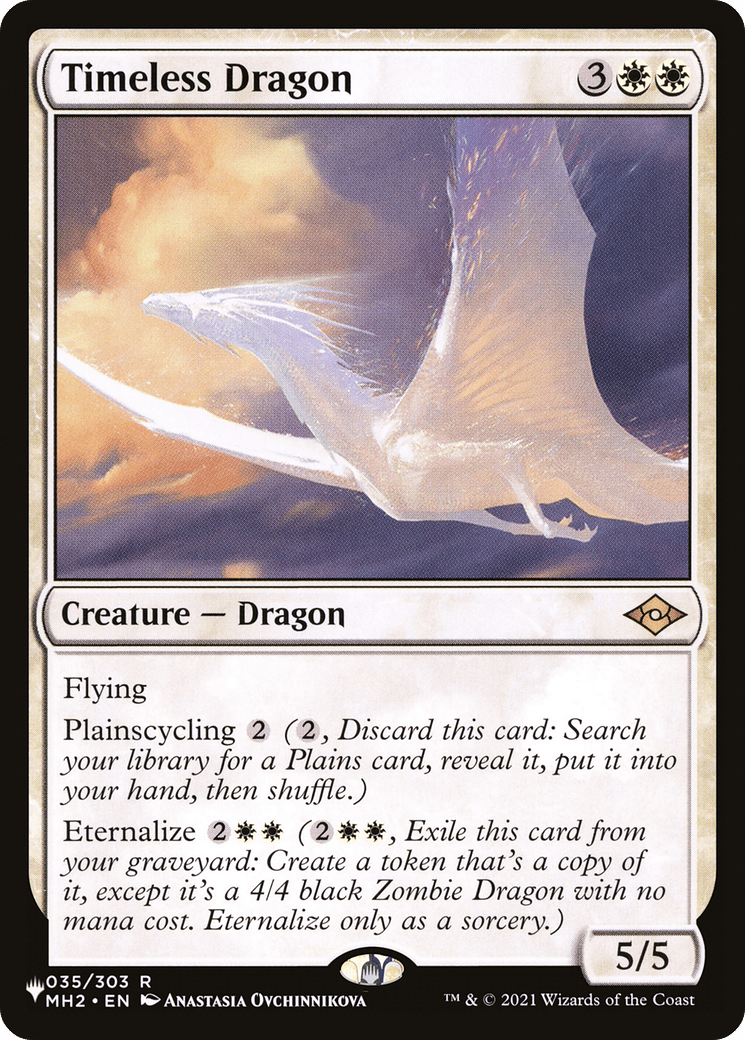 Timeless Dragon [The List] - Card Brawlers