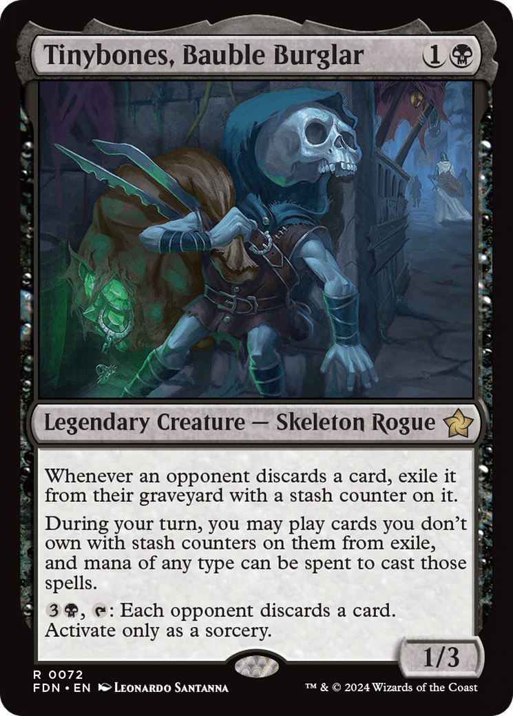 Tinybones, Bauble Burglar [Foundations] - Card Brawlers