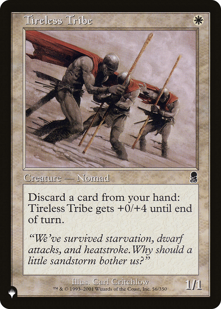 Tireless Tribe [The List] - Card Brawlers