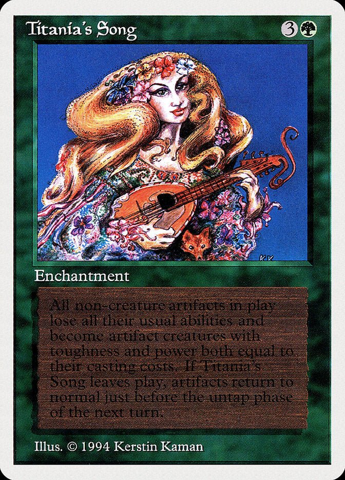 Titania's Song [Summer Magic / Edgar] - Card Brawlers