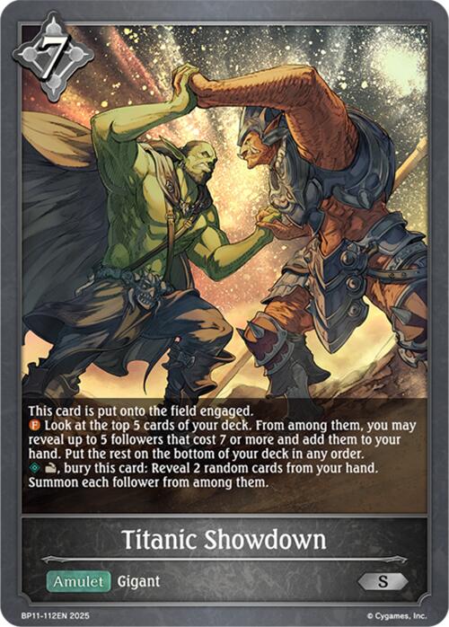 Titanic Showdown (BP11 - 112EN) [Bullet of Fate] - Card Brawlers