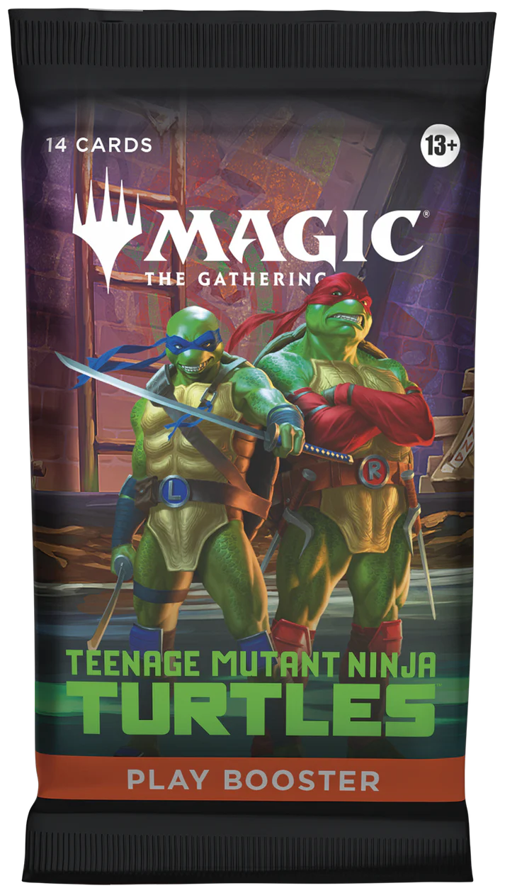 Magic: The Gathering - Teenage Mutant Ninja Turtles - Play Booster Pack - Wizards of the Coast - Card Brawlers | Quebec | Canada |
