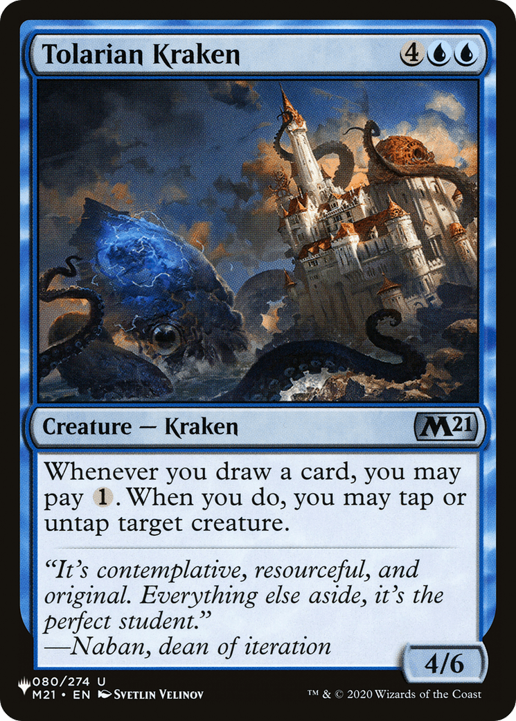 Tolarian Kraken [The List] - Card Brawlers