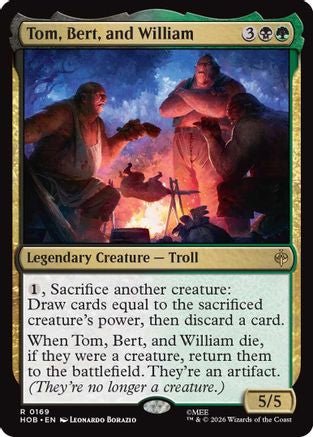 Tom, Bert, and William (HOB-169) - The Hobbit - Card Brawlers