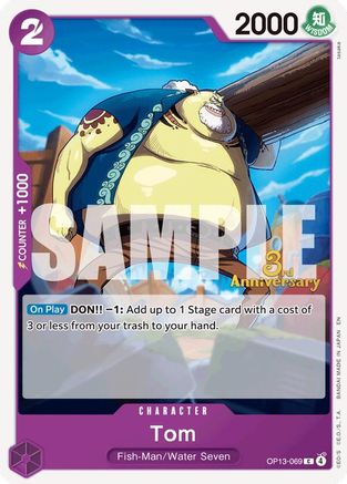 Tom (OP13-069) - Carrying On His Will: 3rd Anniversary Tournament Cards - Card Brawlers