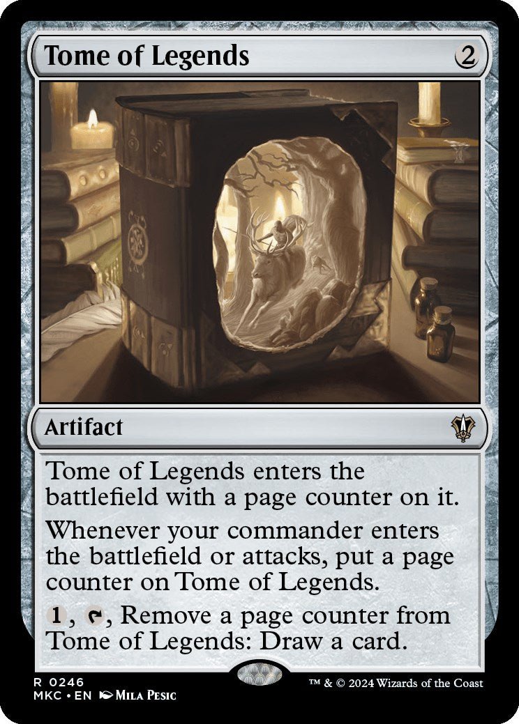 Tome of Legends [Murders at Karlov Manor Commander] - Card Brawlers