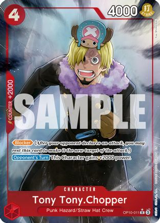 Tony Tony.Chopper (Alternate Art) (OP10-011) - Premium Booster -The Best- Vol. 2 Foil - Card Brawlers