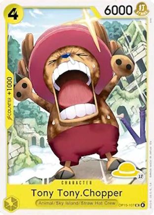 Tony Tony.Chopper (Luffy Deck) (OP15-107) - Set Sail Deck Set - Card Brawlers