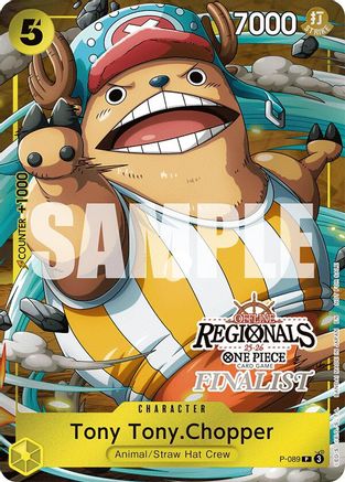 Tony Tony.Chopper (Offline Regional Finalist Card Set 2025 Vol.2) (P-089) - One Piece Promotion Cards Foil - Card Brawlers