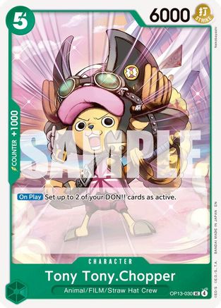 Tony Tony.Chopper (OP13-030) - Carrying On His Will - Card Brawlers