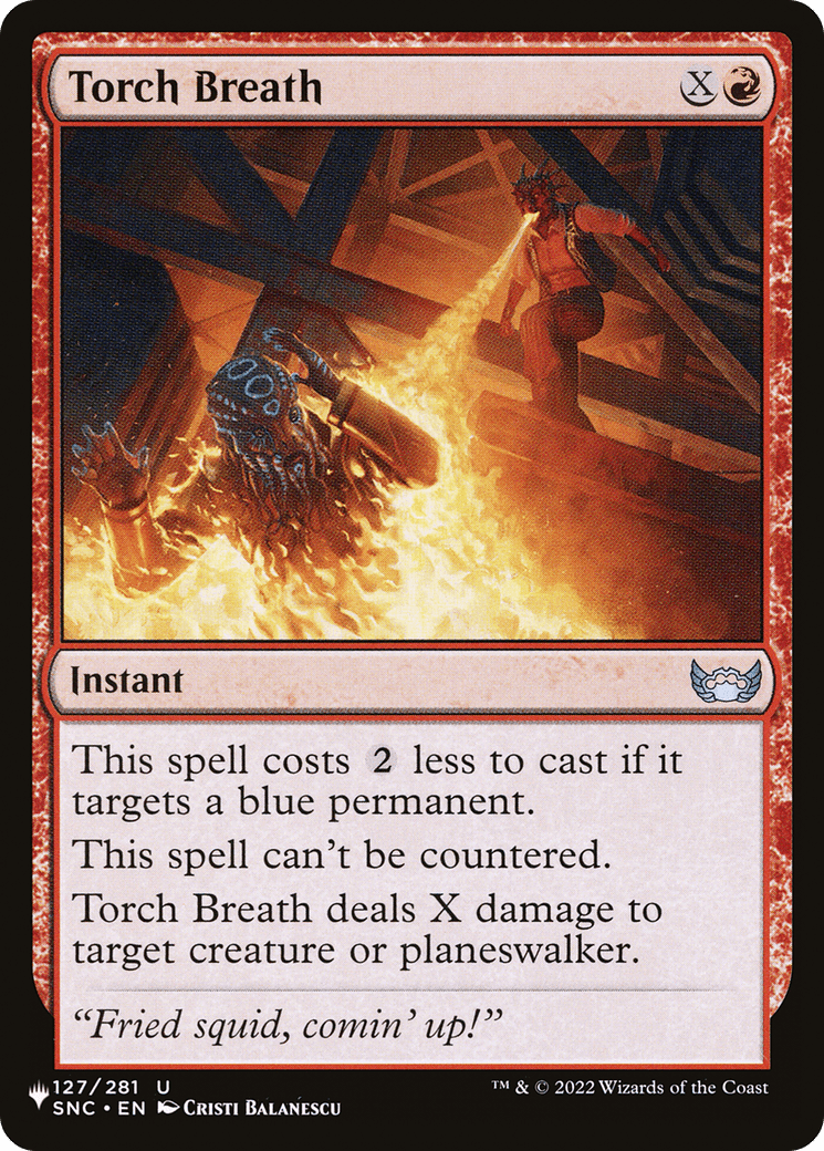 Torch Breath [The List] - Card Brawlers