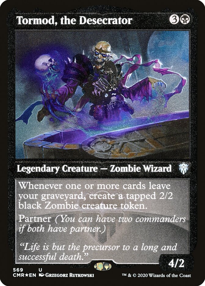 Tormod, the Desecrator (Etched) [Commander Legends] - Card Brawlers