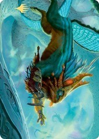 Toski, Bearer of Secrets Art Card (Gold - Stamped Signature) [Kaldheim Art Series] - Card Brawlers