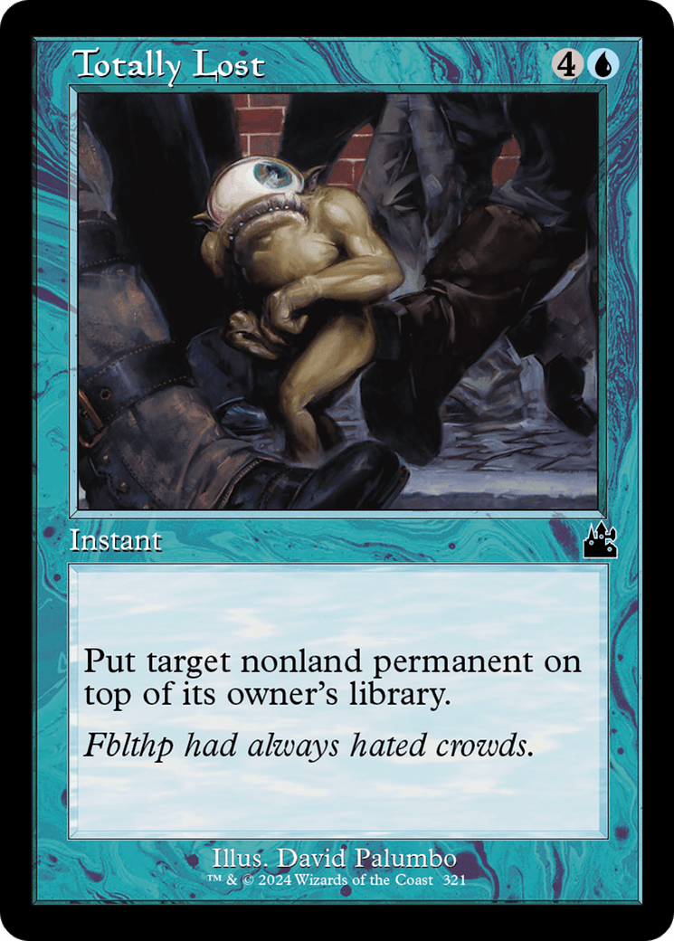 Totally Lost (Retro Frame) [Ravnica Remastered] - Card Brawlers