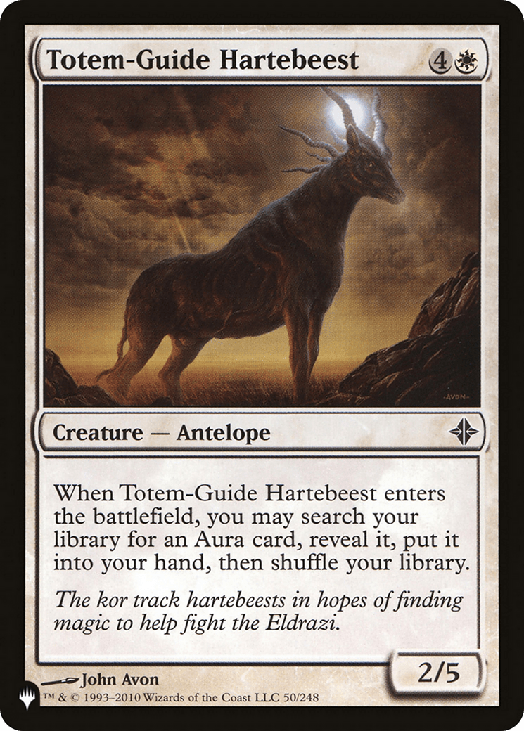 Totem - Guide Hartebeest [The List] - Card Brawlers