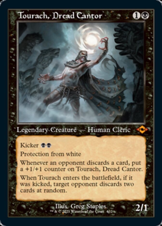 Tourach, Dread Cantor (Retro Foil Etched) [Modern Horizons 2] - Card Brawlers
