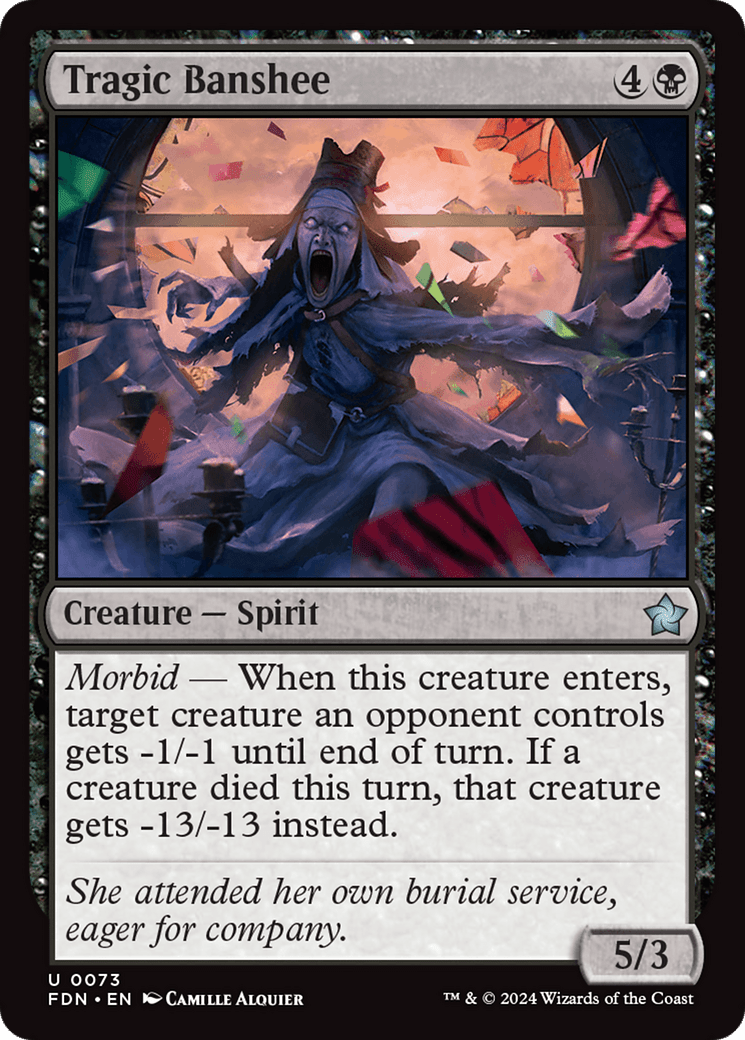 Tragic Banshee [Foundations] - Card Brawlers