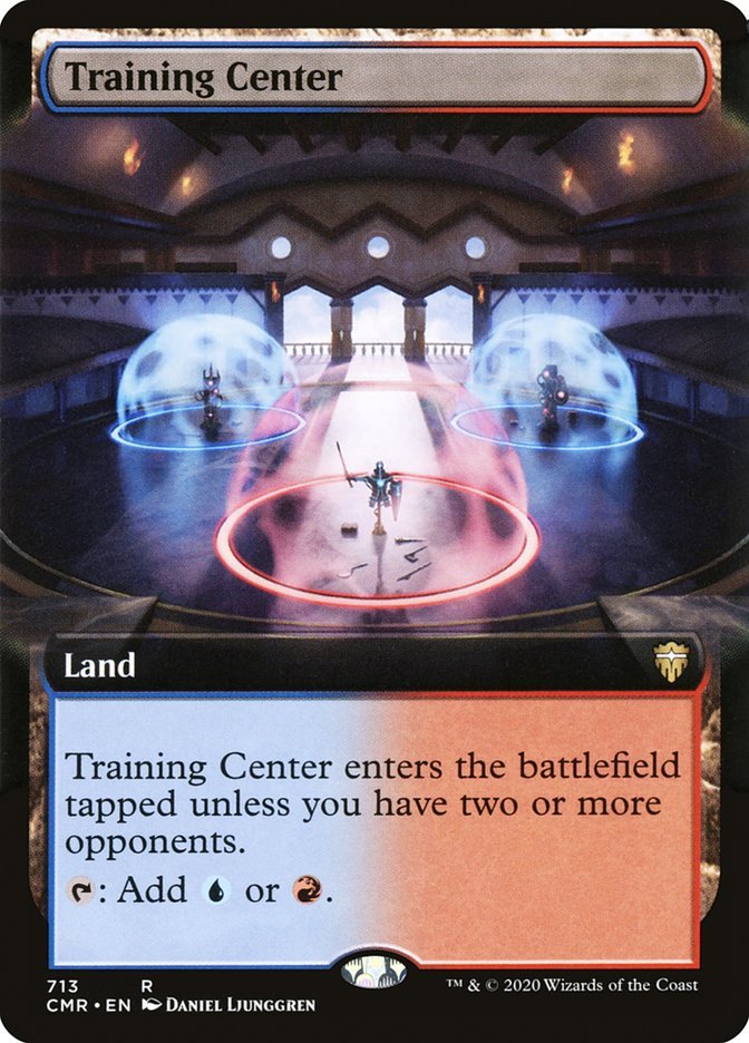 Training Center (Extended Art) [Commander Legends] - Card Brawlers