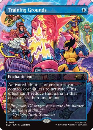Training Grounds (SLD-2619) - Secret Lair Drop Series Foil - Card Brawlers