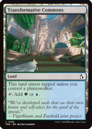 Transformative Commons (FRA-193) - Reality Fracture Foil - Card Brawlers