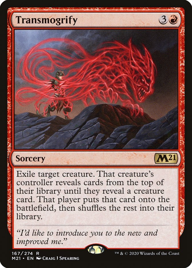 Transmogrify [Core Set 2021] - Card Brawlers
