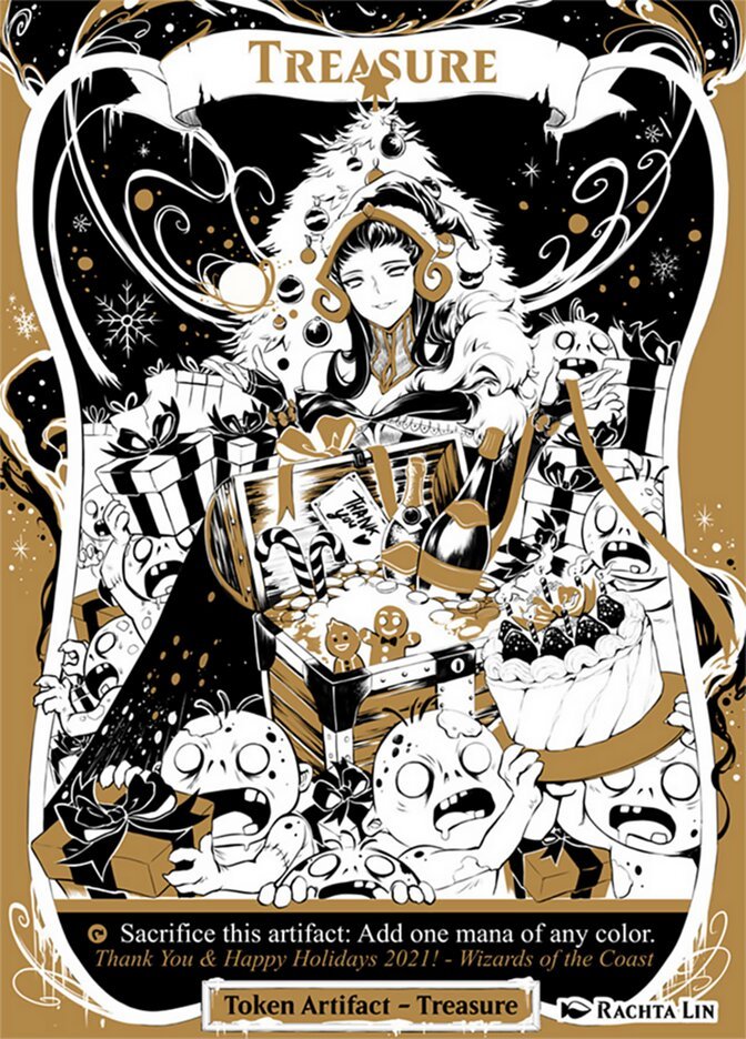 Treasure Token [Happy Holidays] - Card Brawlers