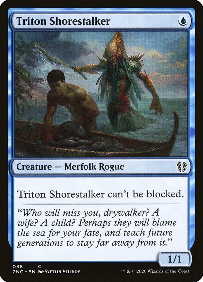 Triton Shorestalker [Zendikar Rising Commander] - Card Brawlers
