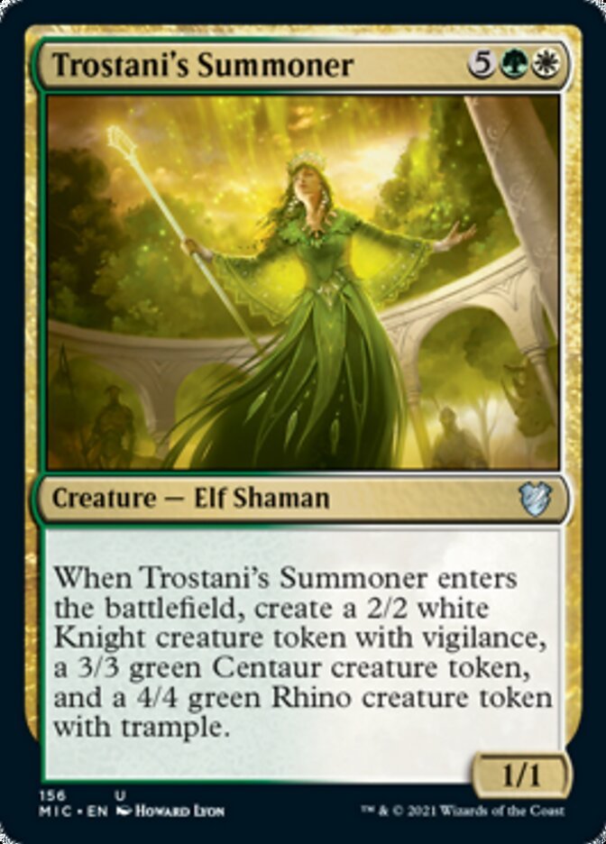 Trostani's Summoner [Innistrad: Midnight Hunt Commander] - Card Brawlers