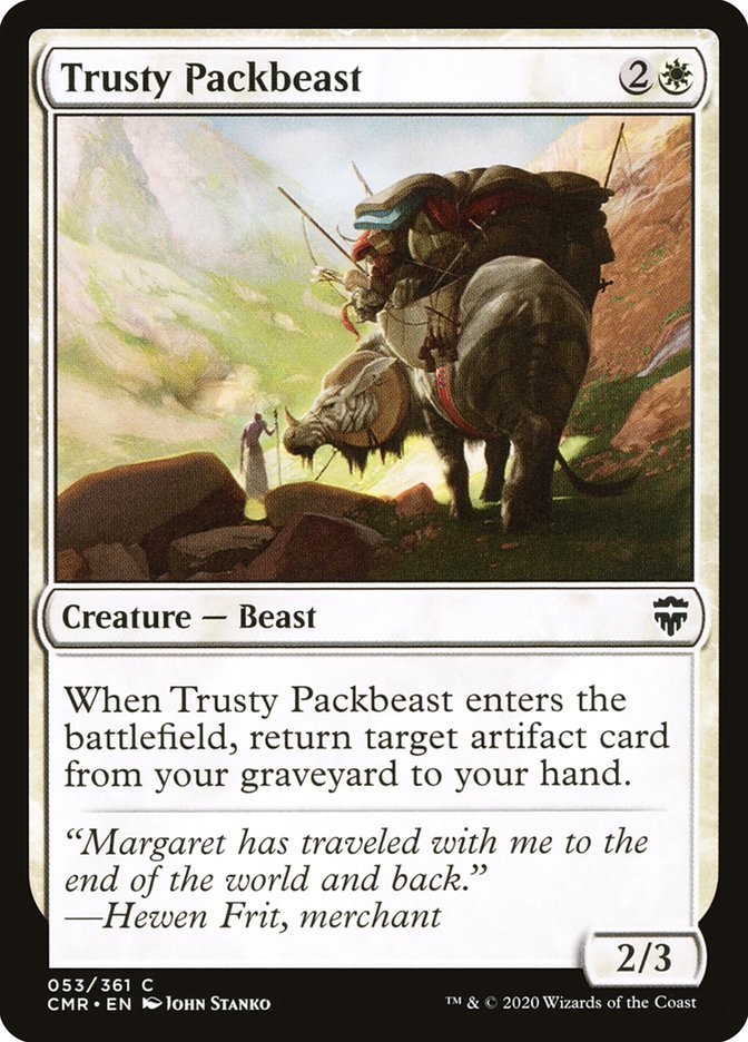 Trusty Packbeast [Commander Legends] - Card Brawlers