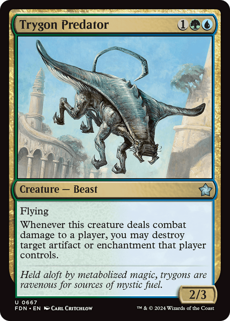 Trygon Predator [Foundations] - Card Brawlers