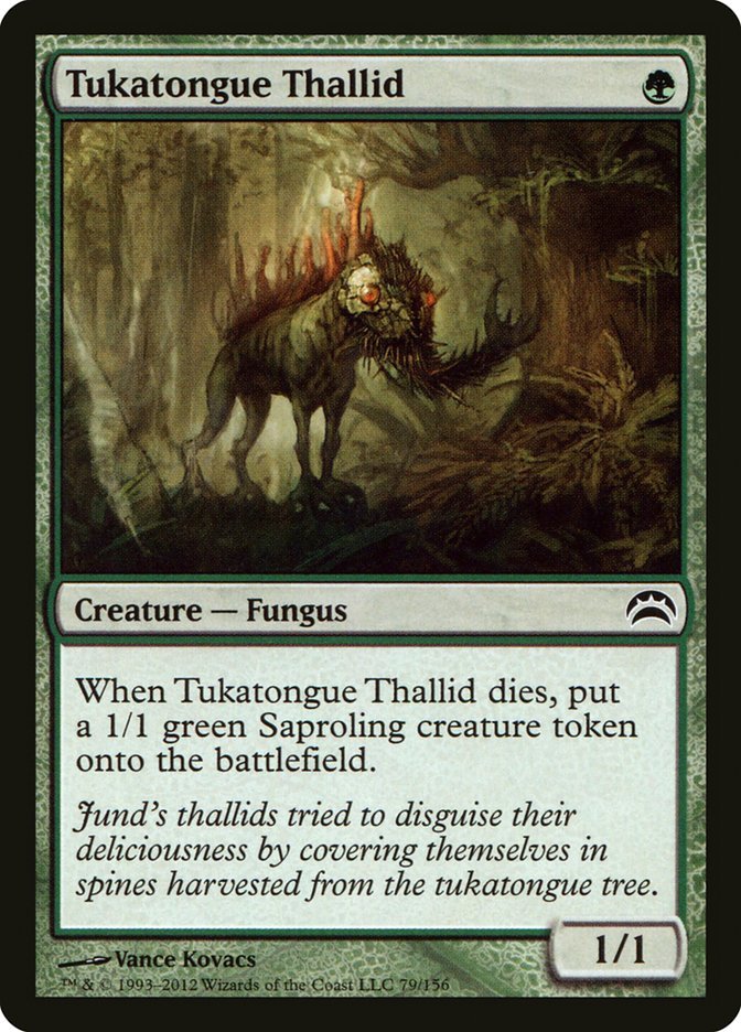 Tukatongue Thallid [Planechase 2012] - Card Brawlers