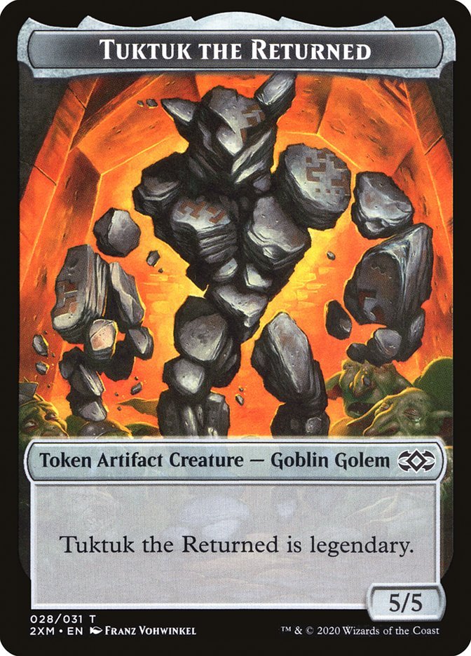 Tuktuk the Returned Token [Double Masters Tokens] - Card Brawlers