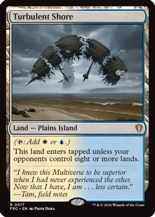 Turbulent Shore (FRC-017) - Commander: Reality Fracture - Card Brawlers