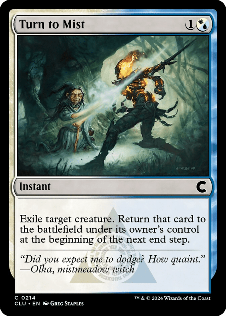 Turn to Mist [Ravnica: Clue Edition] - Card Brawlers
