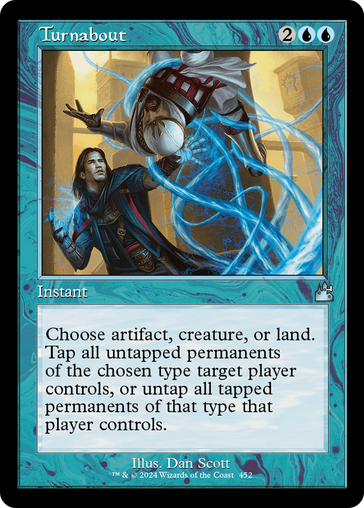 Turnabout (Retro Frame) [Ravnica Remastered] - Card Brawlers