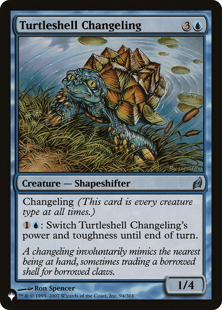 Turtleshell Changeling [The List] - Card Brawlers