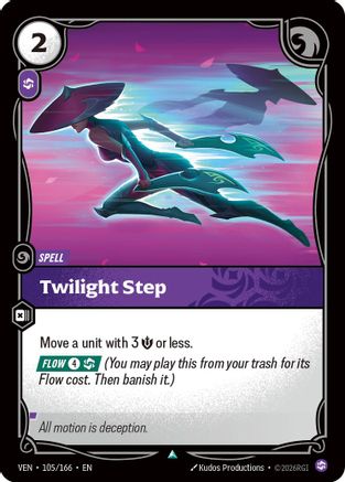 Twilight Step (105/166) - Vendetta - Card Brawlers