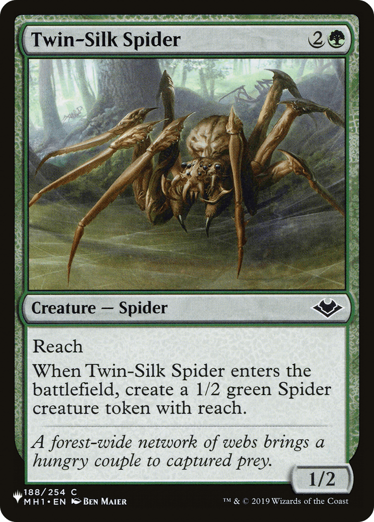 Twin - Silk Spider [The List] - Card Brawlers