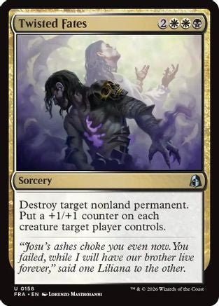 Twisted Fates (FRA-158) - Reality Fracture - Card Brawlers