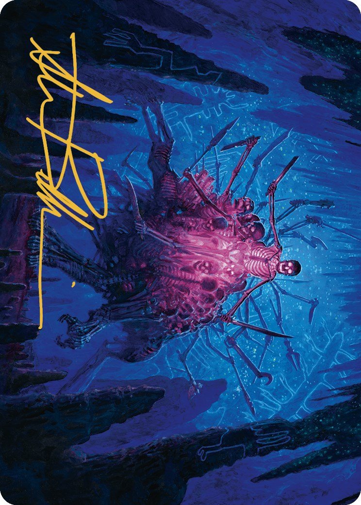 Uchbenbak, the Great Mistake Art Card (Gold - Stamped Signature) [The Lost Caverns of Ixalan Art Series] - Card Brawlers