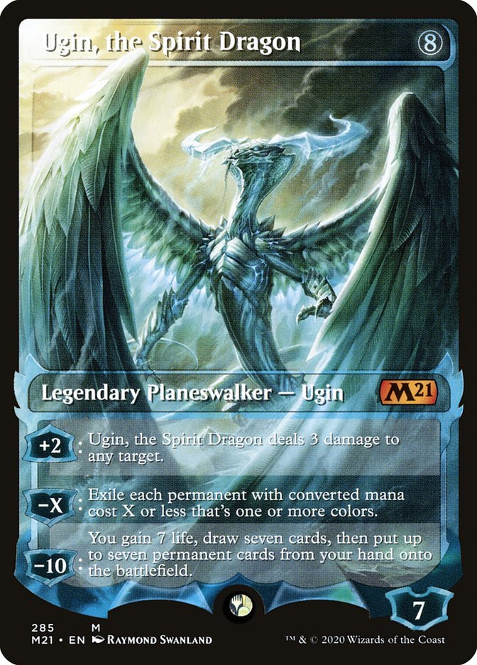 Ugin, the Spirit Dragon (285) (Extended Art) [Core Set 2021] - Card Brawlers