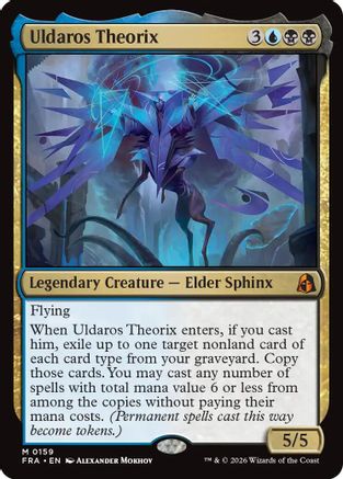 Uldaros Theorix (FRA-159) - Reality Fracture - Card Brawlers