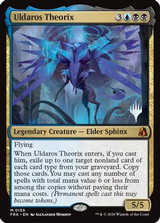 Uldaros Theorix (PPFRA-159) - Promo Pack: Reality Fracture - Card Brawlers