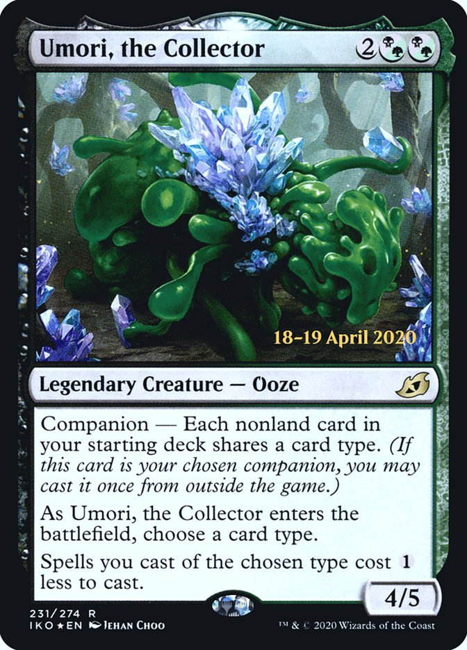 Umori, the Collector [Ikoria: Lair of Behemoths Prerelease Promos] - Card Brawlers